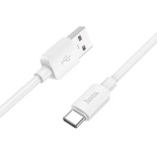 Kabel USB A do USB C Hoco PD 2,4A 27W 1 m X96 biały - Kable USB - miniaturka - grafika 1
