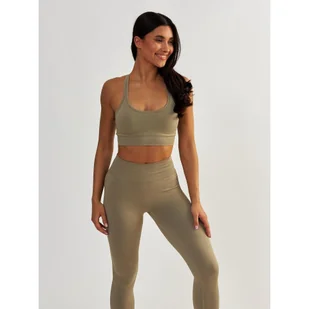 Stanik Fitness BeShaped Gym Queen Bezszwowy - Bielizna sportowa damska - miniaturka - grafika 1