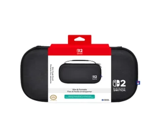 Hori Slim Tough Pouch do Nintendo Switch 2 Czarne - Akcesoria do Nintendo - miniaturka - grafika 1