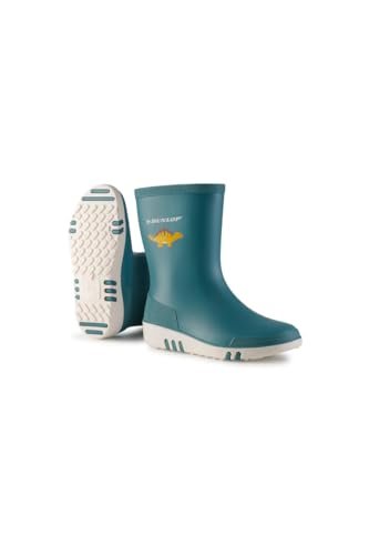 Dunlop Mini dziecięce kalosze – w 100% wodoszczelne, kalosze dla dzieci; dla dziewcząt i chłopców – rozmiar 20-30, niebieski, 20 EU