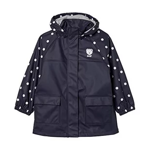 Steiff Raglan Raglan dziewczęca kurtka przeciwdeszczowa, Niebieski (Black Iris 3032), 116 cm - Kurtki i płaszcze dla dziewczynek - miniaturka - grafika 1