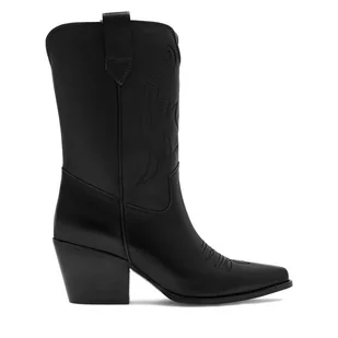 Kowbojki Badura CEO-222FW92 Czarny - Botki damskie - miniaturka - grafika 1