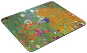 Podkładki pod mysz - Podkładka Flower garden Gustav Klimt 60x40cm - miniaturka - grafika 1