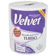 Ściereczki, gąbki, czyściki - Ręcznik w roli celulozowy Velvet Turbo 3-warstwy - miniaturka - grafika 1