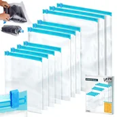 Pokrowce na ubrania - Worki próżniowe na ubrania podróżne 10 szt. - miniaturka - grafika 1