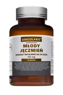 ACTIVEPHARM LABS SP. Z O.O. SP.K. ACTIVEPHARM LABS SP Z O.O SP.K SINGULARIS Superior 10 MŁODY JĘCZMIEŃ 60 3246341 - Pozostałe kosmetyki - miniaturka - grafika 1