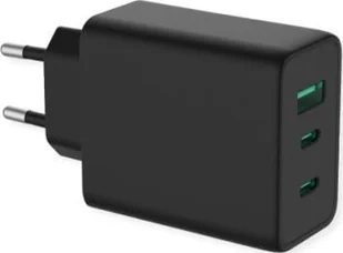 Value Ładowarka VALUE USB z wtyczką euro, 3-portowa Typ-A, 2x Typ-C, 65W, GaN - Kable - miniaturka - grafika 1