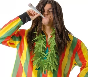 GUIRCA Naszyjnik Marihuana NHAW/7366-G - Dodatki do strojów karnawałowych - miniaturka - grafika 1