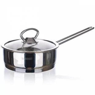 MINI RONDELEK 14cm Z POKRYWĄ BANQUET PICCOLO 600ml KLASYKA - Rondle - miniaturka - grafika 1