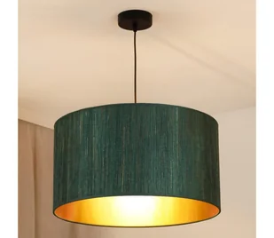 Brilagi - Żyrandol na lince BOSTON ROLLER 1xE27/15W/230V śr. 45 cm zielony/złoty - Lampy sufitowe - miniaturka - grafika 1