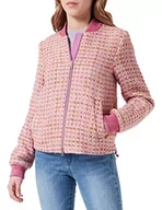 Kurtki damskie - Geox Kency kurtka damska, fioletowa wielokolorowa, 48, Violet Multicolor, 48 - miniaturka - grafika 1