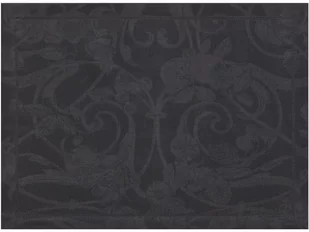 Le Jacquard Fran ais Podkładka żakardowa na stół Tivoli Czarna - Obrusy i serwetki - miniaturka - grafika 1