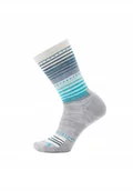 Skarpety termoaktywne - U'S Everyday Stitch Stripe Crew Socks, 039 light gray, M - miniaturka - grafika 1