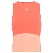 Koszulki sportowe damskie - Damski podkoszulek Kari Traa Linnea Top Rozmiar: S / Kolor: pomarańczowy - miniaturka - grafika 1