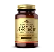 Witaminy i minerały - Solgar, Witamina E 134 mg 200 IU, 100 kaps. - miniaturka - grafika 1