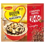 Budyń - Winiary Budyń o smaku waniliowym z chrupiącą posypką KitKat 65 g - miniaturka - grafika 1