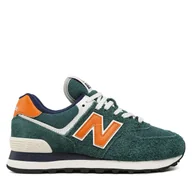 Sneakersy męskie - Sneakersy New Balance U574DI2 Zielony - miniaturka - grafika 1