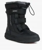 Śniegowce damskie - Geox Bunshee Śniegowce Czarne Ciepłe Na Zimę Dziecięce Wygodne 28 Jka - miniaturka - grafika 1