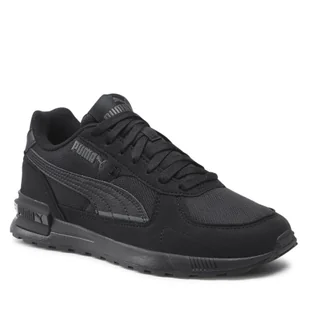 Sneakersy Puma Graviton Jr 381987 01 Czarny - Sneakersy damskie - miniaturka - grafika 1
