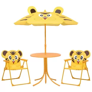 3cz Zestaw Mebli Ogrodowych Dla Dzieci Z Parasolem - Place zabaw - miniaturka - grafika 1