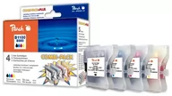 Tusze zamienniki - Peach Combi Pack, kompatybilny z LC-1100/LC-980 bk, c, m, y - miniaturka - grafika 1