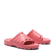Klapki i japonki damskie - Damskie Klapki TIMBERLAND GET OUTSLIDE SLIDE TB0A5WYHDH61 – Różowy - miniaturka - grafika 1