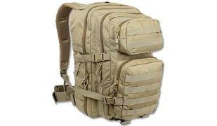 Mil-Tec Plecak wojskowy 2-komorowy Assault Large 36 Coyote roz uniw 14002205) 14002205 - Plecaki - miniaturka - grafika 7