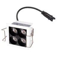 Lampy ogrodowe - Wpuszczana lampa kostka X-LINE H0135 Maxlight LED 5W 3000K sufitowa biały czarny - miniaturka - grafika 1