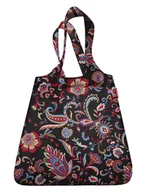Torebki damskie - Reisenthel Torba w kolorze czarnym ze wzorem na zakupy - 43 x 63 x 6 cm - miniaturka - grafika 1