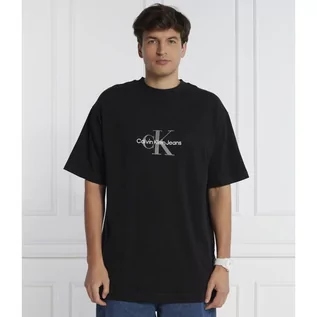 Koszulki męskie - CALVIN KLEIN JEANS T-shirt ARCHIVAL MONOLOGO | Relaxed fit - grafika 1