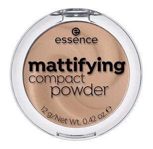 Essence Mattifying Compact Powder, puder matujący w kompakcie 02 Soft Beige, 11 g - Pudry do twarzy - miniaturka - grafika 1