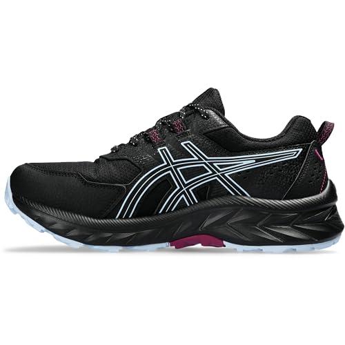 ASICS Żel-Venture 9 Waterproof, Damskie trampki, Black Light Blue, 38 EU