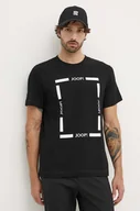 Koszulki męskie - Joop! t-shirt bawełniany męski kolor czarny z nadrukiem 30042368 - miniaturka - grafika 1