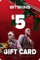 Kody i doładowania cyfrowe - BitSkins.com Gift Card 5 USD - Key - GLOBAL - miniaturka - grafika 1