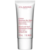Kremy i maski do rąk - Clarins Hand and Nail Treatment Cream pielęgnacyjny krem do rąk i paznokci 30ml - miniaturka - grafika 1