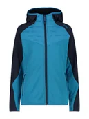 Kurtki i kamizelki sportowe damskie - CMP Kurtka hybrydowa w kolorze niebiesko-czarnym - miniaturka - grafika 1