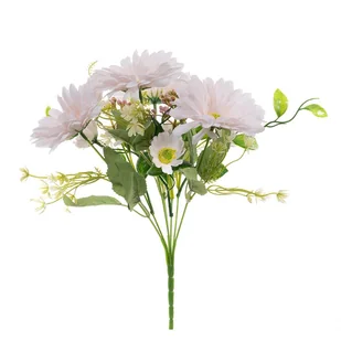 Bukiet Gerbery 31cm O619-027 C5 sztuczna gerbera do wazonu - Sztuczne kwiaty - miniaturka - grafika 1