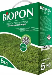 Biopon Nawóz do trawnika zachwaszczonego, karton z uchwytem 5kg, marki - Nawozy ogrodnicze - miniaturka - grafika 1