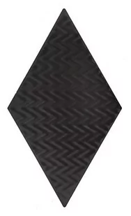 Mozaika ceramiczna Rombic black 04 mat 11.5x20 cm - Płytki ceramiczne - miniaturka - grafika 1