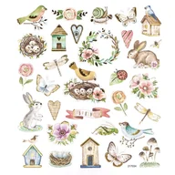 Scrapbooking - NAKLEJKI POWIEW WIOSNY 31SZT DALPRINT - miniaturka - grafika 1