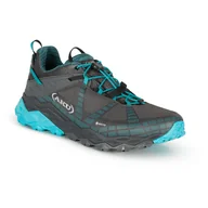 Buty trekkingowe damskie - Damskie buty turystyczne Aku Flyrock GTX Ws Rozmiar butów (UE): 37,5 / Kolor: czarny/niebieski - miniaturka - grafika 1
