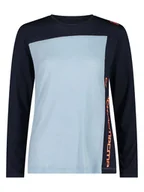 Koszulki sportowe damskie - CMP Koszulka funkcyjna w kolorze granatowo-błękitnym - miniaturka - grafika 1