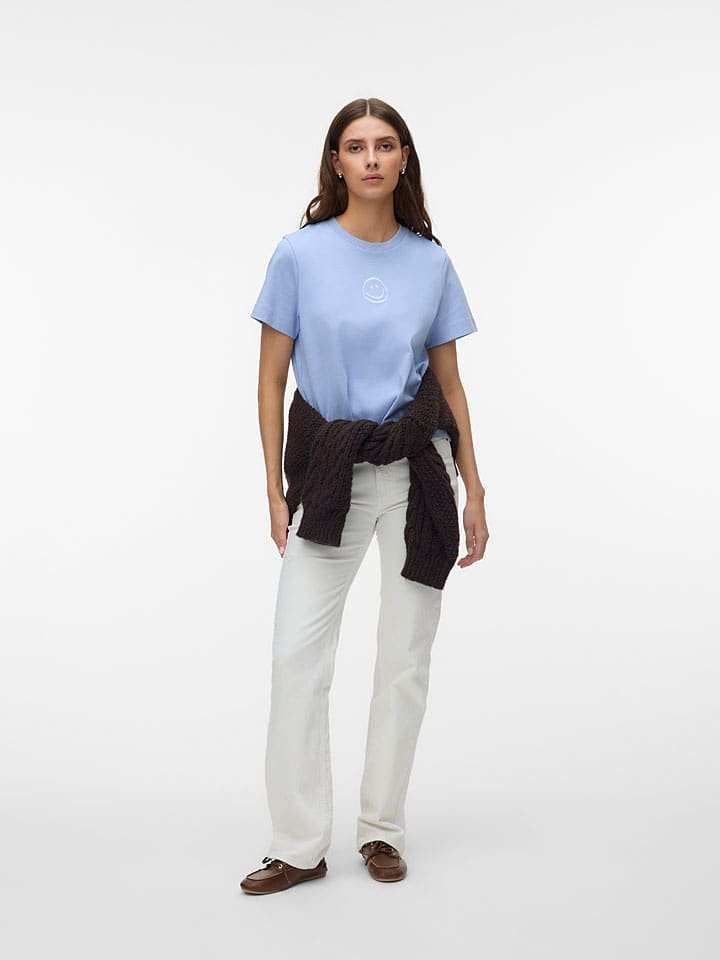 Vero Moda Koszulka w kolorze błękitnym