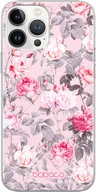 Etui i futerały do telefonów - Etui do Apple IPHONE 6 PLUS Kwiaty 054 Babaco Nadruk pełny Różowy - miniaturka - grafika 1