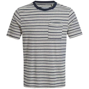 Koszulka męska Craghoppers Mollugo Short Sleeved T-Shirt Rozmiar: XL / Kolor: biały/niebieski - Koszulki sportowe męskie - miniaturka - grafika 1