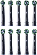 Końcówki do szczoteczek elektrycznych - Oral-B Pro CrossAction Wymienne końcówki 10 sztuk czarne - miniaturka - grafika 1