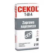 Zaprawy budowlane - Cekol Zaprawa naprawcza T-60A 2 kg - miniaturka - grafika 1