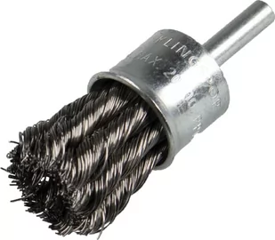 Klingspor 358341 SZCZOTKA PĘDZELKOWA  22mm BPS600Z DRUT SKRĘCANY NIERDZEWNY - Materiały ścierne - miniaturka - grafika 1