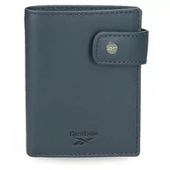 Portfele - Reebok Switch Portfel pionowy z zamknięciem kliknij niebieski 8.5x10,5x1 cms Skóra, niebieski, Talla única, Portfolio pionowe z zamknięciem kliknięcia - miniaturka - grafika 1
