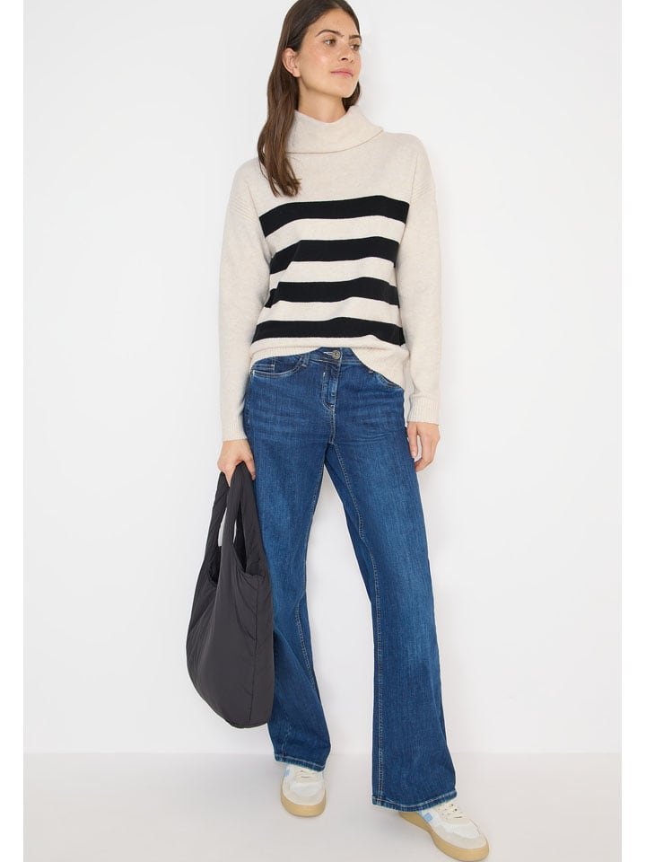 Cecil Golf w kolorze kremowo-czarnym